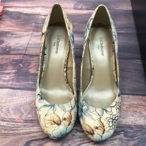 Liz Clairborne sz 9.5 multicolor women shoes